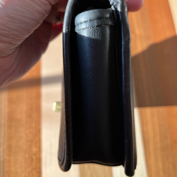 Coach Casino 9924 Black Leather Crossbody Bag - Picture 6 of 14